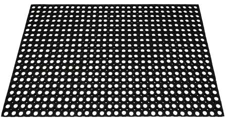 Image de IDS TAPIS CAILLEBOTIS NOIR EP 17MM 80X120CM