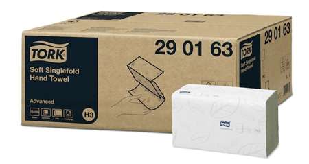 Image de TORK ADVANCED EM H3 PLIE EN Z ECOLABEL 23X24.8 C3750 R290163