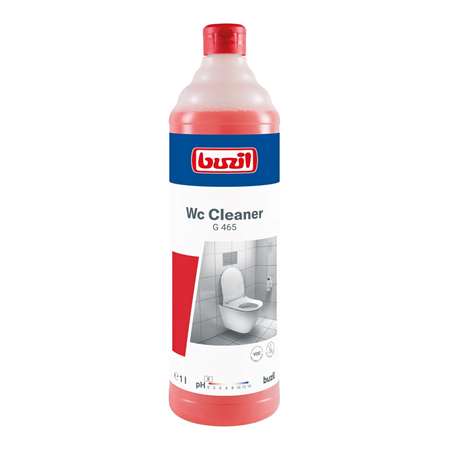 Image de BUZ G465 WC CLEANER DECAPANT WC/URINOIRS / ACIDE FLACON 1L