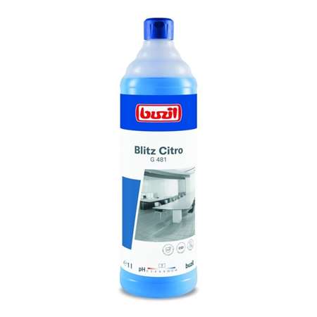 Image de BUZ G481 BLITZ CITRON DETERGENT NEUTRE SOLS/SURFACES 5L
