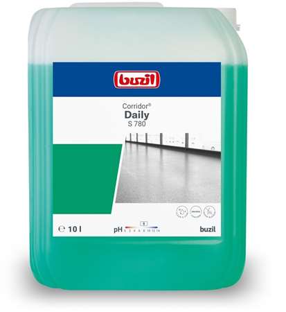 Image de BUZ S780 CORRIDOR DAILY DETERGENT SOLS CONCENTRE BIDON 10L
