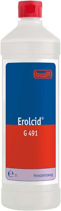 BUZ G491 EROLCID DETERGENT RENOVANT ACIDE FLACON 1L