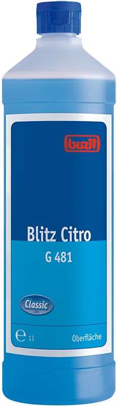 BUZ G481 BLITZ CITRON DETERGENT NEUTRE SOLS/SURFACES - 1L