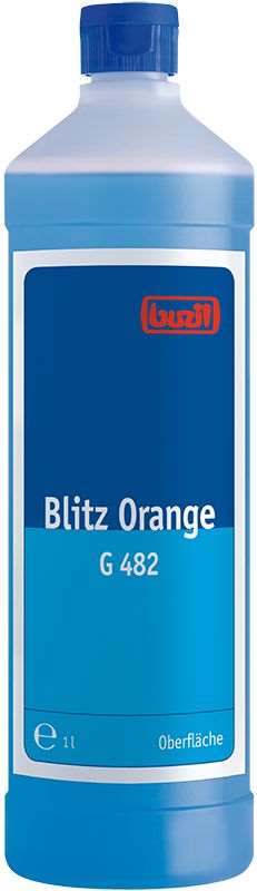 BUZ G482 BLITZ ORANGE DETERGENT NEUTRE SOLS/SURFACES - 1L