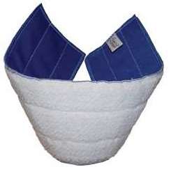 Image de SANIVAP MV1410 MOP BLANCHE + FIL BLEU MICROFIBRE LOT 10