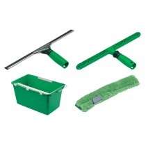 Image de UNGER KIT DE NETTOYAGE VITRE RACLETTE + MOUILLEUR + SEAU