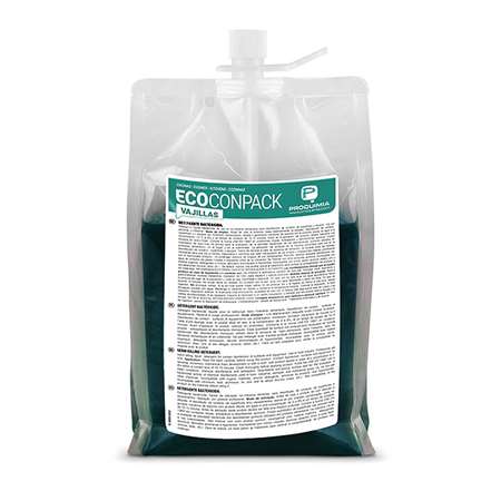 Image de PROQ ECOCONPACK VAJILLAS PLONGE CONC MANUELLE CART 2X1.5 L