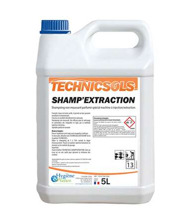 Image de NET TECHNISOLS SHAMP' INJECTION EXTRACTION BIDON 5L