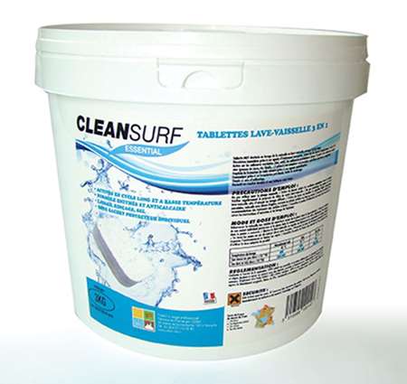Image de CDSM CLEANSURF LAVE VSL SEAU 150 PASTILLES SEAU 3KG
