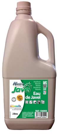 Image de EAU DE JAVEL 2.6 % FLACON 2L