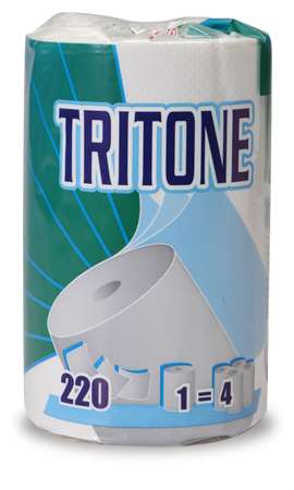 Image de CEL ESSUIE TOUT TRITONE 3P PURE PATE CARTON 12 RLX