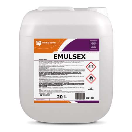 Image de PROQ EMULSEX EMULSIONNANT DEGRAISSANT LINGE BIDON 20 L