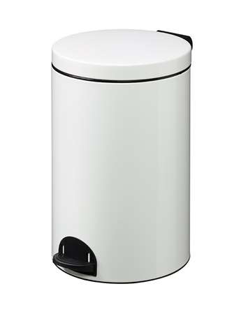 Image de ROS POUBELLE A PEDALE SANELIA BLANC 20L