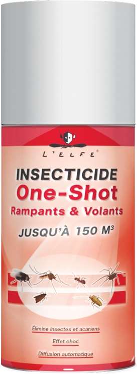 Image de BFC ELFE AEROSOL ONE SHOT INSECTICIDE 150ML