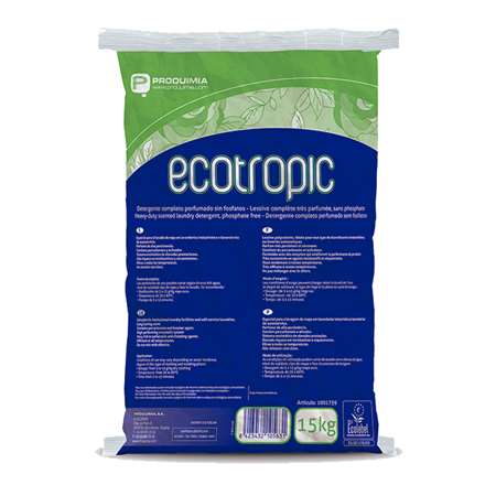 Image de PROQ ECOTROPIC LESSIVE POUDRE ATOMISEE TOUS TEXTILES 15KG