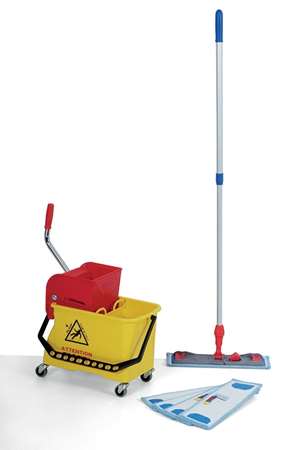 Image de DME KIT LAVAGE A PLAT SPIDER COMPLET BALAI+MANCHE+5FRG+SUPP