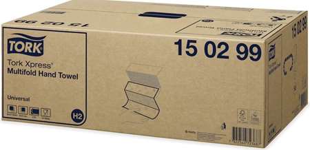 Image de TORK XPRESS EM H2 ECOLAB BLANC 2P 23.4X21.3 4740F PLIE Z