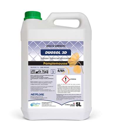 Image de NET DUOSOL 3D PAMPLEMOUSSE BIDON 5L