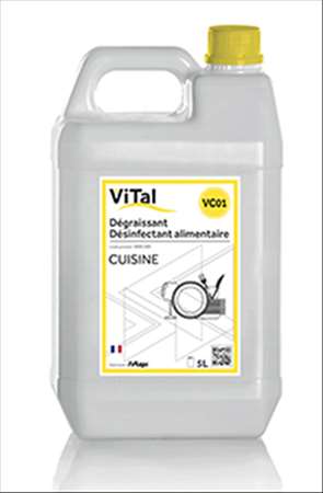 Image de VITAL CUISINE DEGRAISSANT DESINFECTANT ALIM BIDON DE 5L