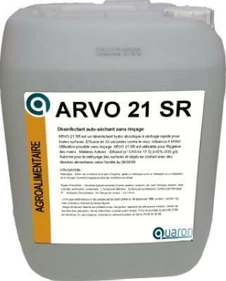 Image de ARVO 21 SR DESINFECTANT DE SURFACE BIDON 20L