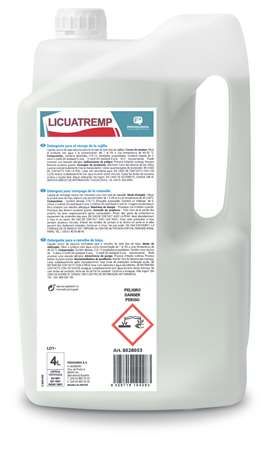 Image de PROQ LICUATREMP DEGRAISSANT LAVE VAISSELLE BIDON 4 L