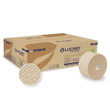 Image de NOV ECONATURAL LUCART PAP WC 900 ID 2EP CARTON 12