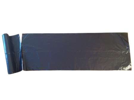 Image de SP SACS POUBELLES 160 L NOIR PEBD 45 MIC CARTON 100