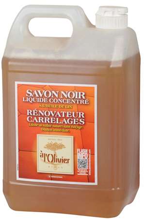 Image de SAVON NOIR LIQUIDE A L' OLIVIER BIDON 5L