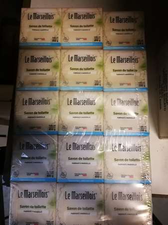 SAVONS DE MARSEILLE 400 G  PACK DE 15
