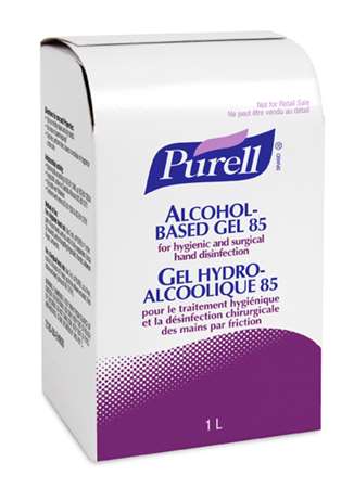 Image de PURELL 85 POCHE CARTON 8 X 1 L
