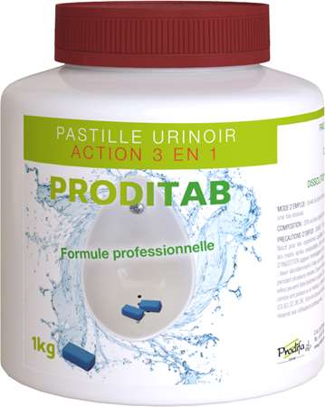Image de PRODITAB PASTILLES URINOIRS 3 EN 1 BOITE 1 KG