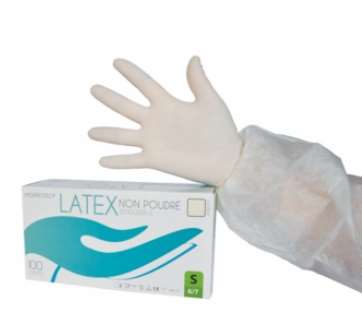 Image de GANTS LATEX NON POUDRE T 9/10 XL BOITE 100