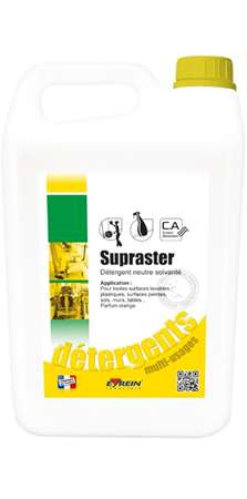 Image de EYREIN SUPRASTER DETERGENT NEUTRE SOLVANTE BIDON 5 L