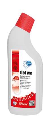 Image de EYREIN DETARTRANT DESINFECTANT GEL WC FLACON 750ML