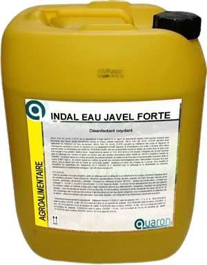 Image de QUARON INDAL EAU DE JAVEL FORTE BIDON DE 20 L = 24 KG
