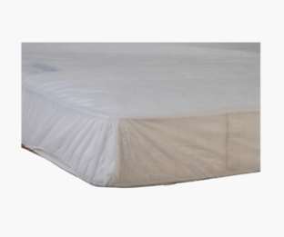 Image de DRAP HOUSSE 2 PERS PLP NON TISSE BLANC 140X190 CARTON 100