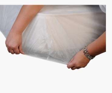 Image de DRAP HOUSSE 1 PERS PLP NON TISSE BLANC 90X190 CARTON 100