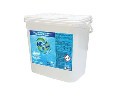 Image de NEO KLEEN LINGE TABS DESINFECTANTE SEAU 3.125KG