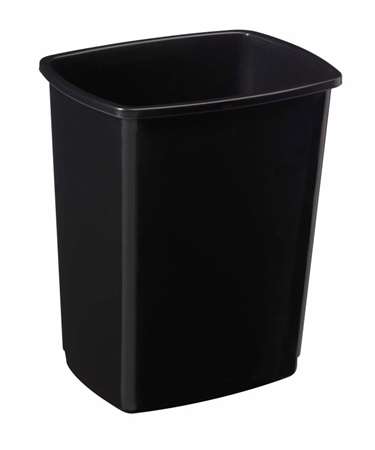 Image de ROS POUBELLE CLAP CORPS NOIR SANS COUVERCLE 50L