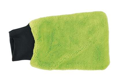 Image de CONCEPT GANT MICROFIBRE GRATTANT VERT/GRIS 14X22CM SACHET 5