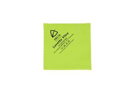 Image de LAVETTES MICROFIBRE VITRE VERTE 40X40 CM LOT 5