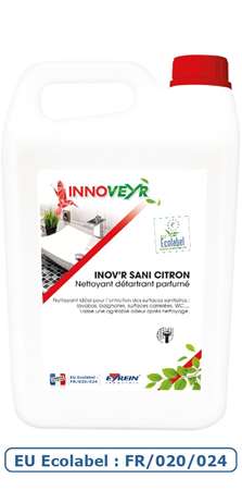 Image de EYREIN SANIT PAE NETTOYANT DETARTRANT PARFUME BIDON 5 L