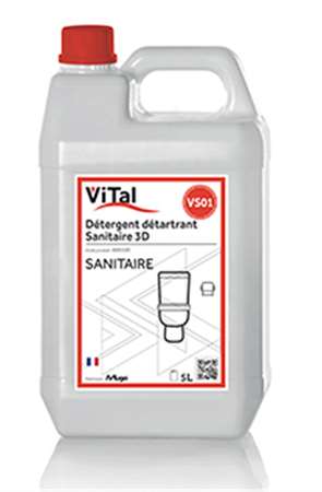 Image de GS VITAL SANITAIRE 3D BIDON 5L