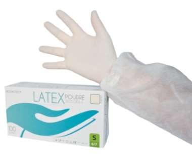 Image de GS GANTS LATEX POUDRE T 8/9 L BOITE 100