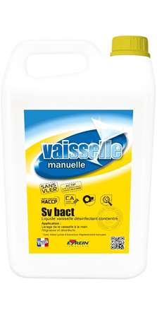 Image de EYREIN SV LIQUIDE VAISSELLE BACT BIDON 5 L