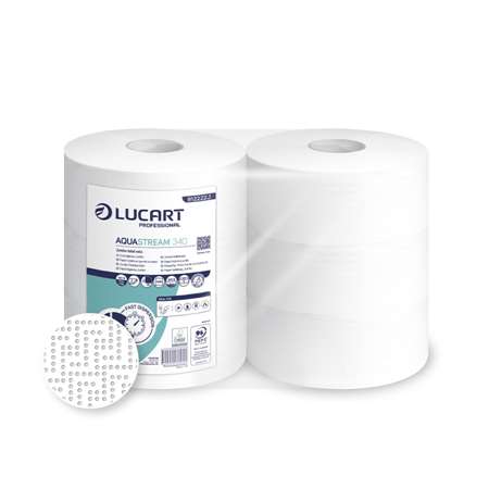 Image de NOV LUCART AQUASTREAM 340 PAP WC MAXI JUMBO COLIS 6 RLX