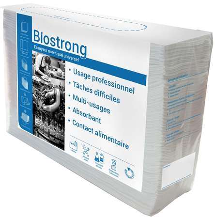 Image de BIOSTRONG BLANC 35X42cm POLYBAG 100FTS en W CARTON 5