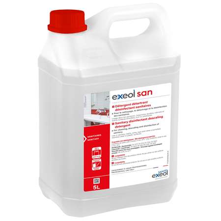 Image de EXEOL DETERG DETART DESINF SANITAIRES BIDON 5L