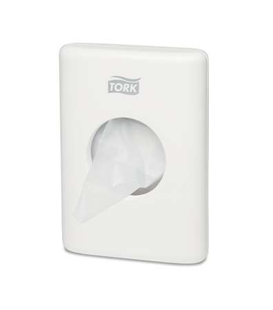 Image de TORK DISTRIBUTEUR DE SACHETS SERVIETTES HYGIENIQUE BLANC
