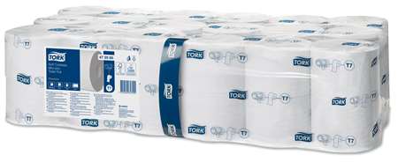 Image de TORK PAPIER TOILETTE ROULEAU SANS MANDRIN BLANC T7 36X1